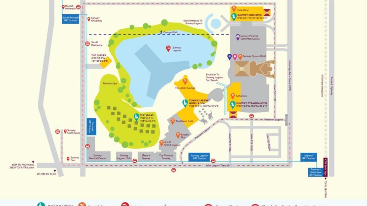 Resort Suites By Landmark At Bandar Sunway Sunway Lagoon Kampong Penaga  Bagian luar foto